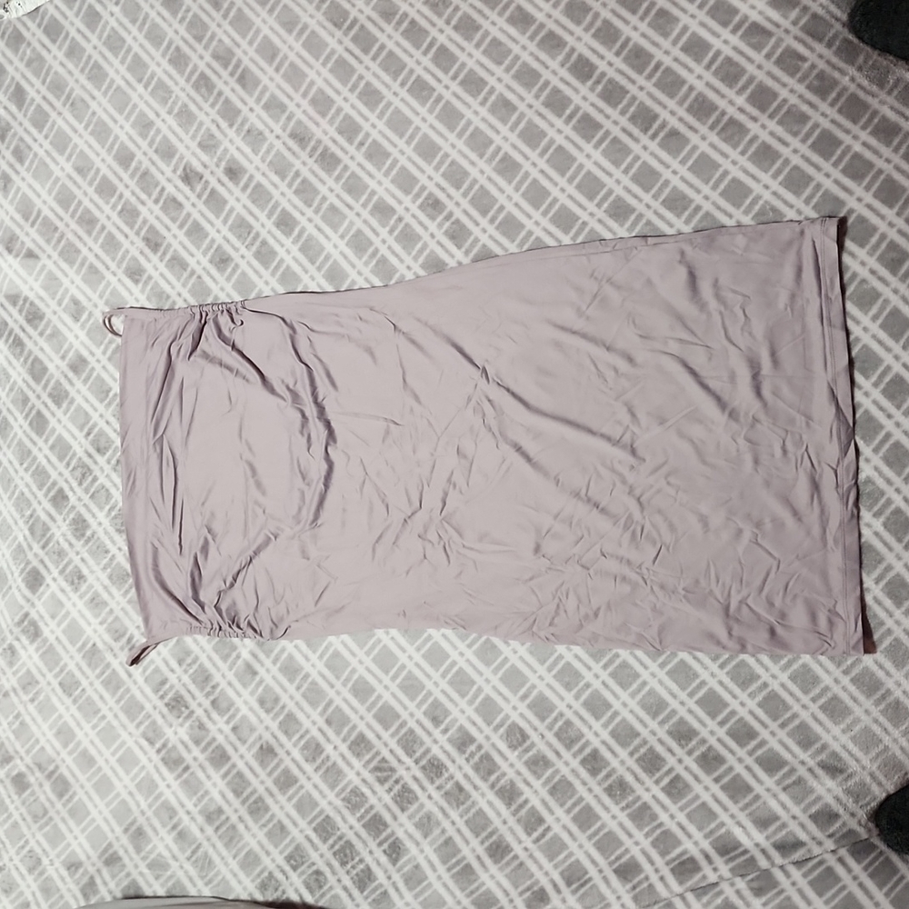 Light purple Cowl cocktail dress
